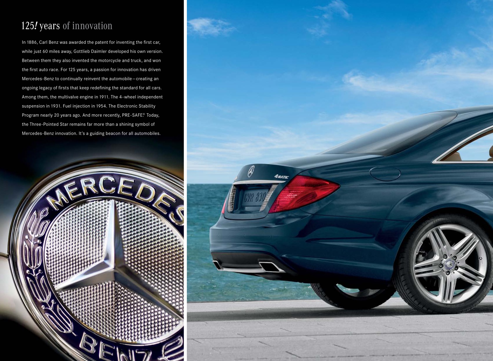 2012 Mercedes-Benz CL-Class Brochure Page 8